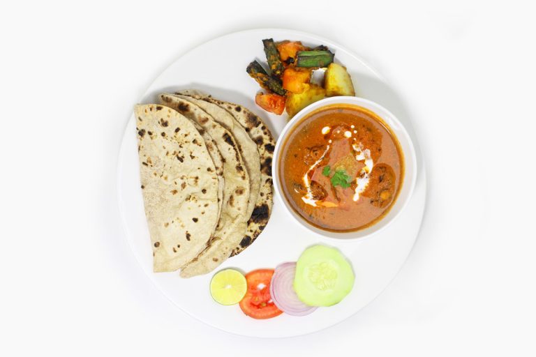 Chicken Butter Masala with Roti