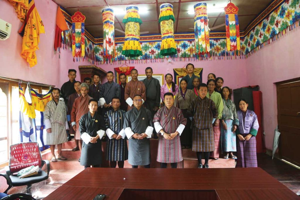 The first Community Group of coffee growers in Samtse