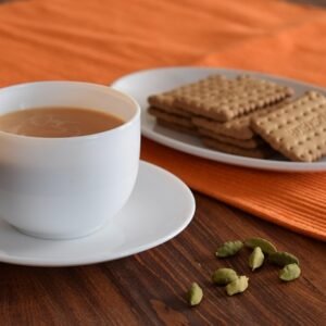 tea, biscuits, coffee cup, cardamom, cup, coffee, tea cup, morning, cookies, food, crackers, table, sweet, drink, milk tea, mahdi, brown tea, brown cup, brown morning