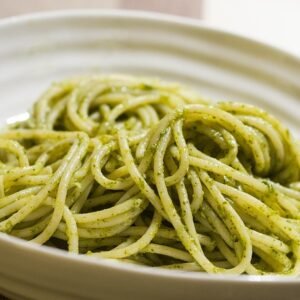pasta, spaghetti, pesto, food, italian, vegetarian, pesto, pesto, pesto, pesto, pesto